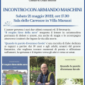 Incontro con Armando Maschini a Villa Marazzi